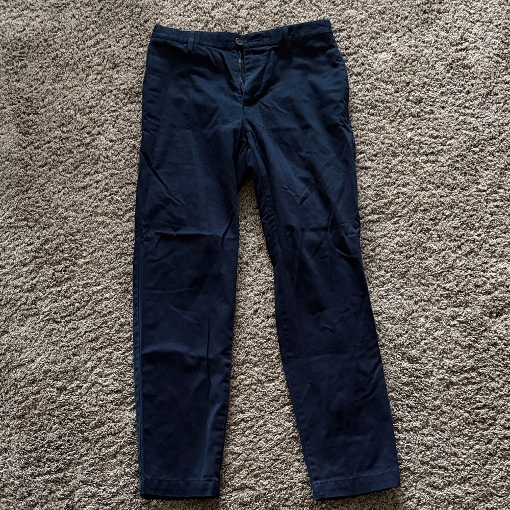 Navy Blue Chino Pants
